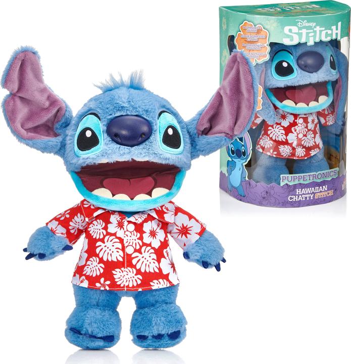 Disney STITCH Real FX Hawaiian Stitch Puppet