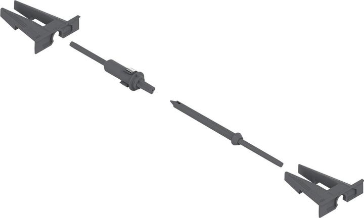 Blum TIP-ON coupling and holder for synchronisation, LEGRABOX/MOVENTO