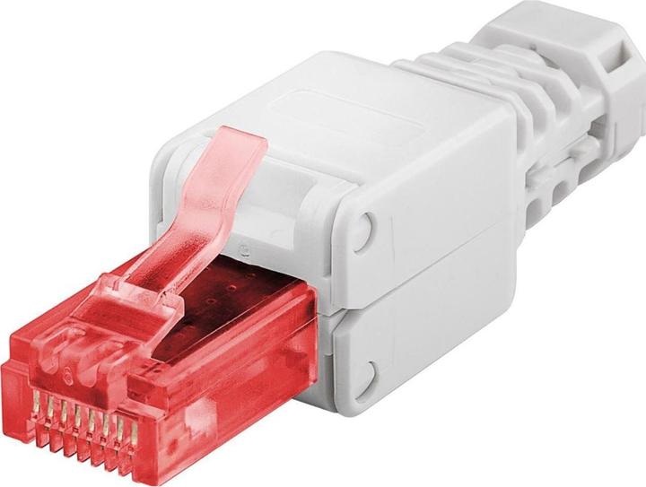 Actual product image MicroConnect Tool-free RJ45 CAT 6 connector (CAT6)