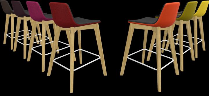 Produktbild Narbutas Twist & Sit Barhocker