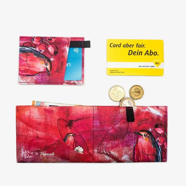 Produktbild Paprcuts RFID Portemonnaie Pro 2.0 Curious Redbreast | Jules Boho Koop