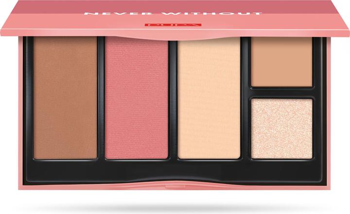 Pupa Milano All in one Face Palette Medium Skin (Highlighter, 15.20 g)