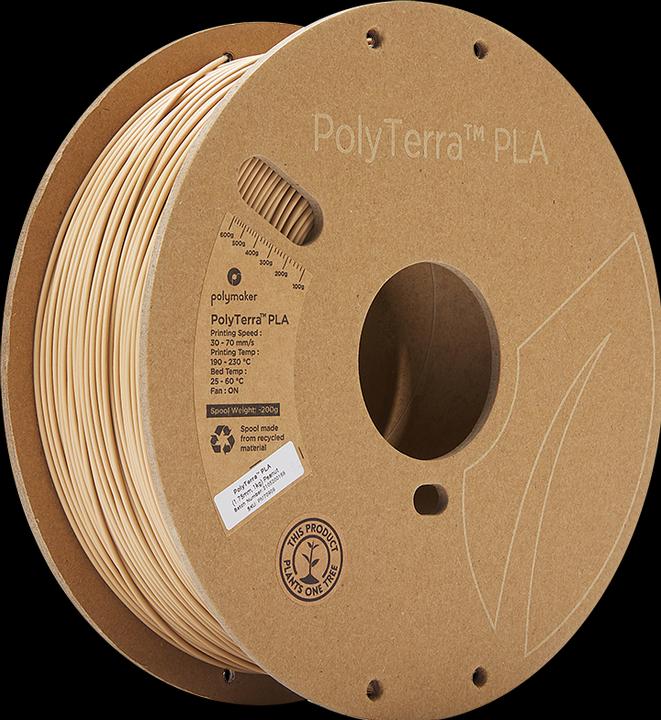 Produktbild Polymaker Polyterra (PLA, 1.75 mm, 1000 g, Braun)