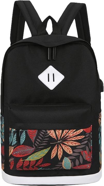 Only-Bags.Store 3pcs Rucksack, 1 Set Casual Computer Schultasche mit Umhängetasche und Mini-Münzgeldbörse für