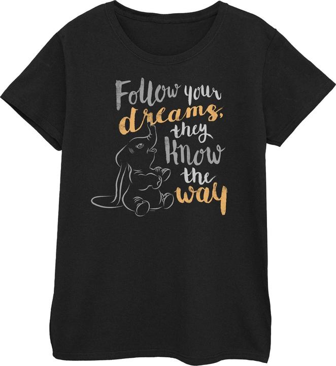 Image du produit Disney - T-shirt DUMBO FOLLOW YOUR DREAM - Femme (S)