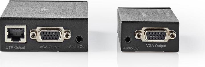Produktbild Nedis VGA Extender VGA/Audio Entfernung bis zu: 300 m Cat5e / Cat6 1920x1200 Euro/Typ C (CEE 7/16) /