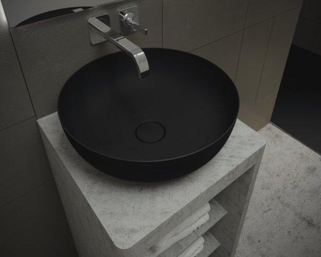Immagine prodotto Kaldewei Lavabo Miena, 3180, intorno a, senza sfioratore, diametro 450mm, 909306000 (572 mm, 551 mm)