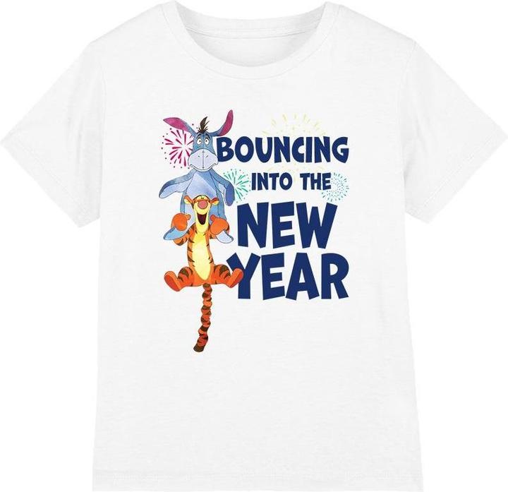 Winnie the Pooh Bouncing Into The New Year TShirt