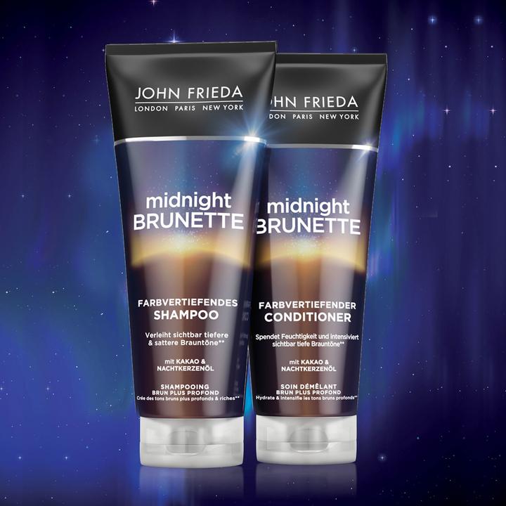 Actual product image John Frieda Midnight Brunette (250 ml, Liquid shampoo)