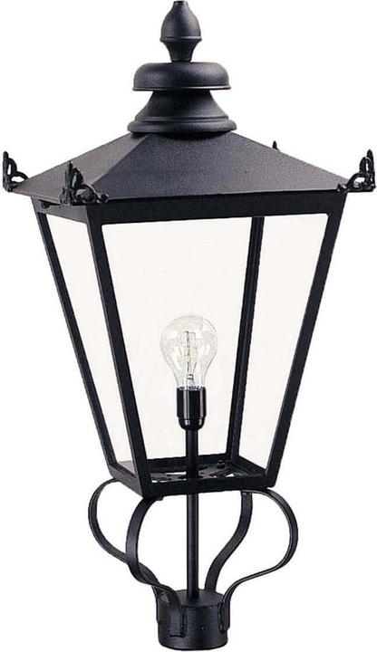 Elstead Lighting Wilmslow Aussen-Stehleuchte E27 83cm Schwarz, Made in UK (E27)