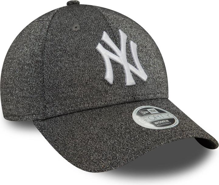 New Era 9Forty Damen Cap - GLITTER New York Yankees schwarz