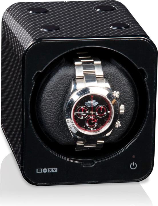 Actual product image Beco Watchwinder Boxy Fancy Brick - Carbon without power supply unit (1 x)