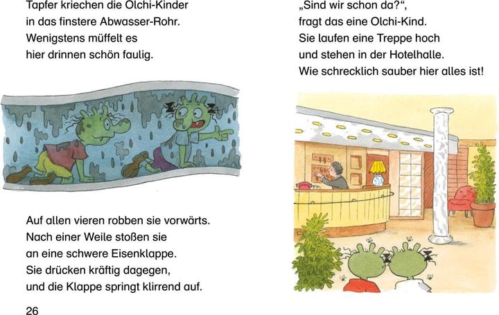 Actual product image The Olchis and the great test of courage (Erhard Dietl, German)