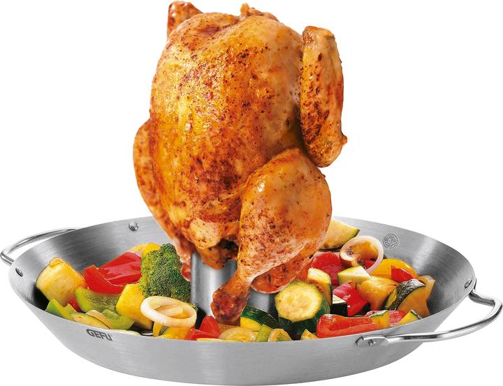 Image du produit GEFU Grille de poulet et wok de légumes BBQ