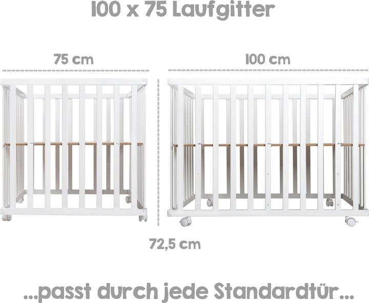 Produktbild Roba Laufgitter (75 cm, 100 cm, MDF)