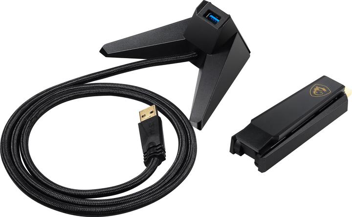 Immagine prodotto MSI Chiavetta USB AX E5400 WiFi (USB 2.0, USB-C 3.2 Gen 1)