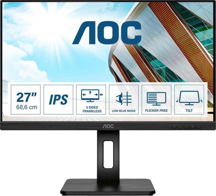 Produktbild AOC Q27P2Q (2560 x 1440 Pixel, 27")
