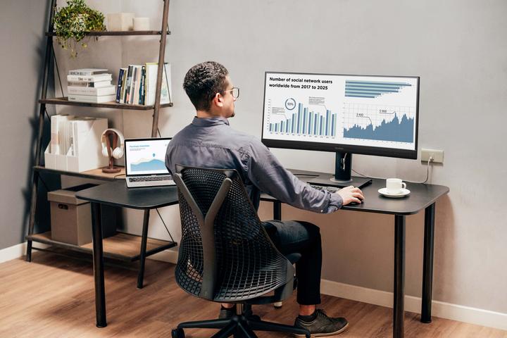 Produktbild Viewsonic LED monitor - QHD 34 inch curved 21:9 (3440 x 1440 Pixel, 34")