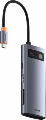 Actual product image Baseus B00030708811-00 (USB-C, 7 Ports)