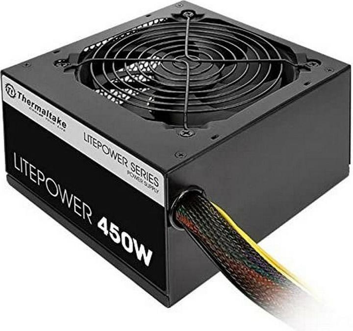Thermaltake Netzteil Litepower II Schwarz 450W PS-LTP-0450NPCNEU-2 (450 W, aktiv, 120 mm) (450 W)