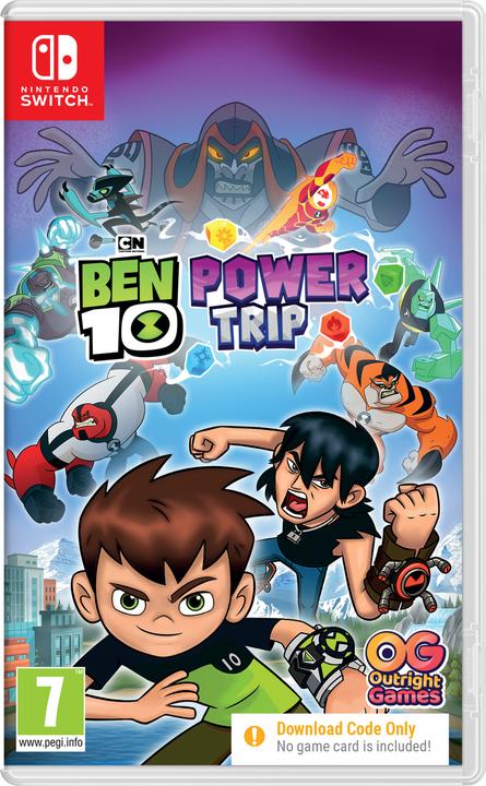 Produktbild Game Ben 10: Power Trip (Code-in-a-box) (Switch)