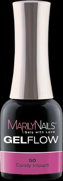 Produktbild Marily Nails GELFLOW – 50 Candy Impact (Candy Impact, UV-Gel Lack)