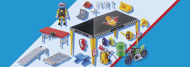 Actual product image Playmobil Stunt show workshop tent (70552, Playmobil stunt show)
