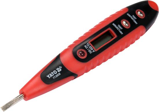 Immagine prodotto Yato Tester di tensione 12-250 V Display LCD