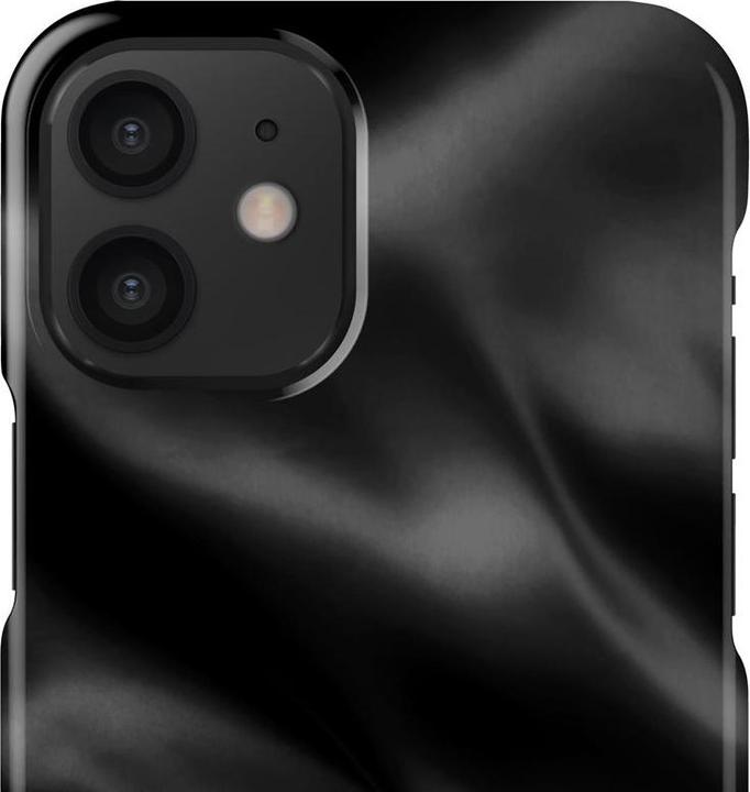Actual product image iDeal Of Sweden Designer Hard Cover Black Satin (Apple iPhone 12 mini)