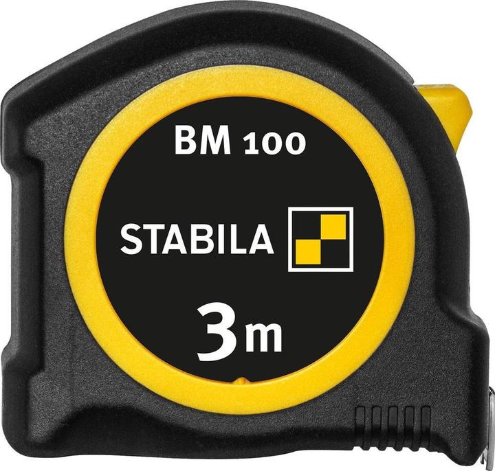 Image du produit Stabila Mètre à ruban de poche BM 100, échelle métrique (Métrique)