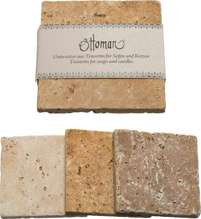 Image du produit Natura Punto Porte-savon en travertin