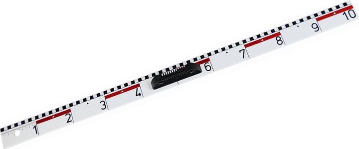 Linex Tafel-Lineal 100 cm weiss (1000 mm)