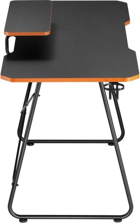 Productafbeelding Maclean NanoRS gaming bureau met monitorplank max. 50 kg hoogte 850 mm Zwart RS170