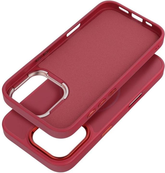 Immagine prodotto OEM Back panel cover FRAME MAG COVER Case compatible with MagSafe for IPHONE 12 magenta (Apple iPhone 12)