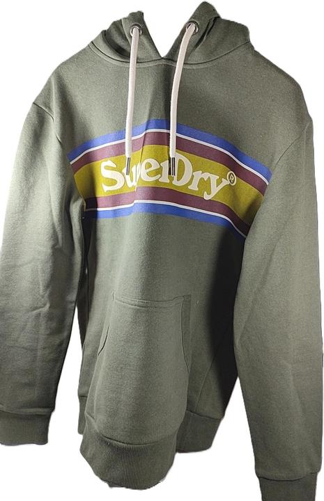 Immagine prodotto Superdry Lässiges Hoodie mit Venue-Logo und Streifendesign (XL)