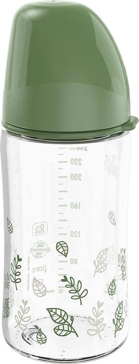 Produktbild NIP Weithalsflasche 'Cherry Green' Boy (240 ml)