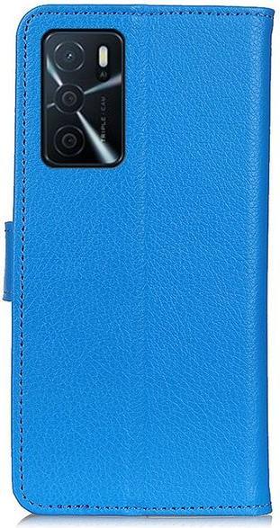 Actual product image MU Classic Litchi Leather Bookcover Series (Oppo A16s, Oppo A54s)