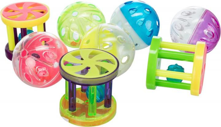 Actual product image Trixie Balls and rollers with bell D=4.5cm (Cat ball toy)