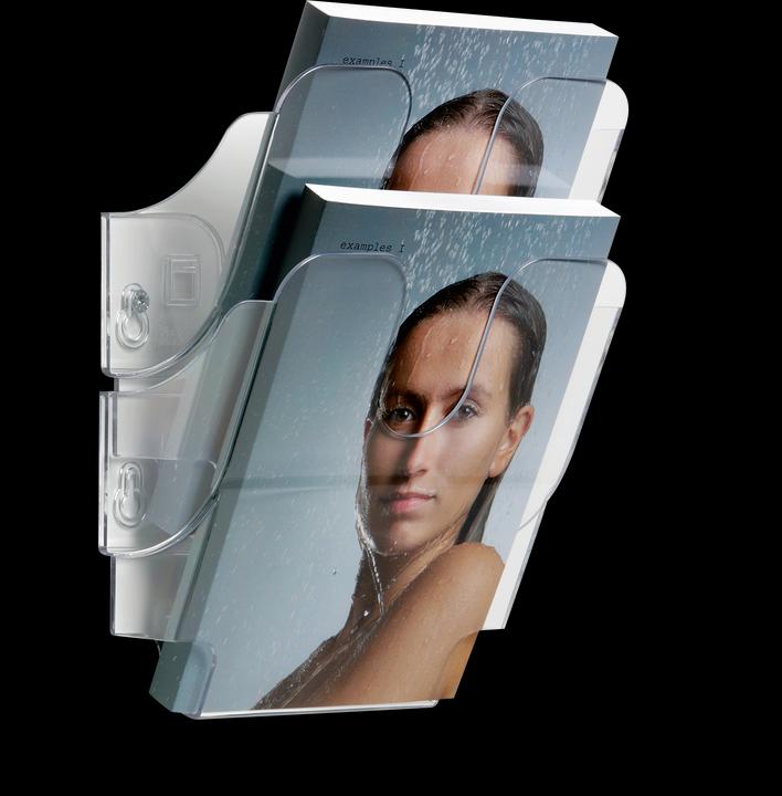 Image du produit Durable Porte-affiches Flexiplus 2 A5, transparent (A5)