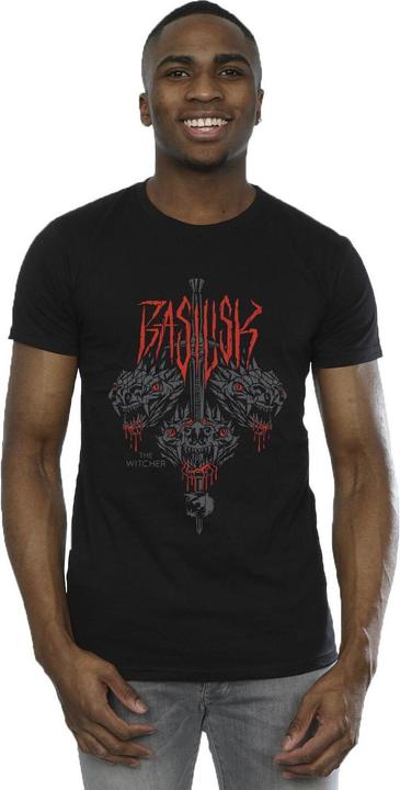Image du produit Netflix - T-shirt THE WITCHER BASILISK - Homme (M)
