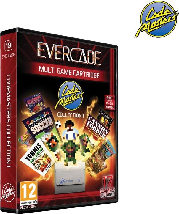 Actual product image Blaze Evercade Codemasters Cartridge (Arcade, EN)