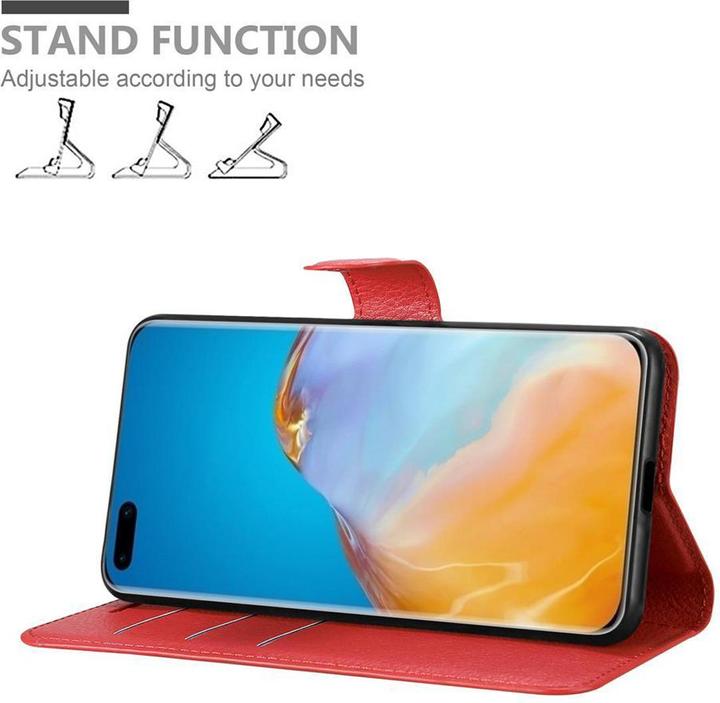 Produktbild Cadorabo Book mit Standfunktion Cover (Huawei P40 Pro+)