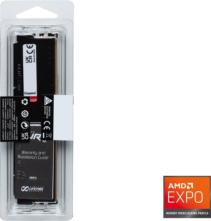 Actual product image Kingston Fury Beast (1 x 16GB, 5600 MHz, DDR5 RAM, DIMM)