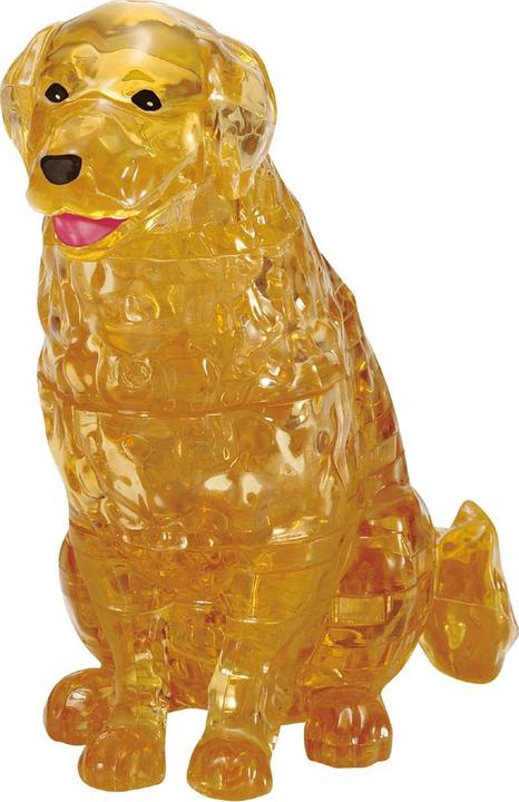 Actual product image HCM Kinzel Pz. 3D Crystal Golden Retriever Pair 44T (44 pieces)