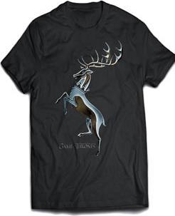 Game of Thrones T-SHIRT: Chrome Baratheon (L)