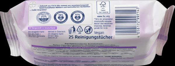 Image du produit dm Balea Lingettes nettoyantes micellaires (Chiffons de nettoyage)