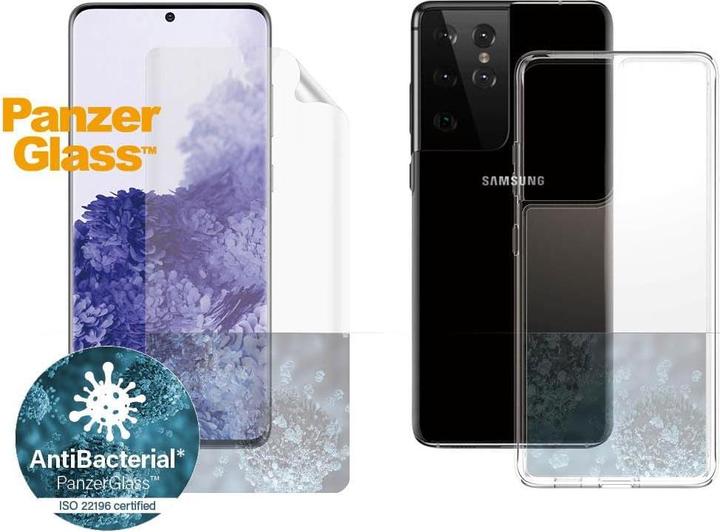 Actual product image PanzerGlass 360° Protection - Glass + Cover (1 Piece, Samsung Galaxy S21 Ultra)