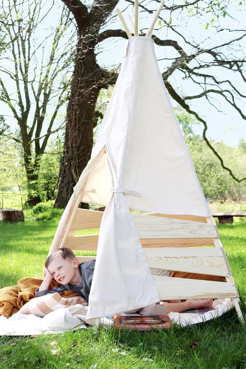 Actual product image small foot Outdoor Tent Tipi