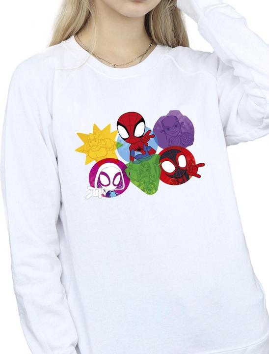 Immagine prodotto Spidey And His Amazing Friends Faces Felpa Donna (XL)