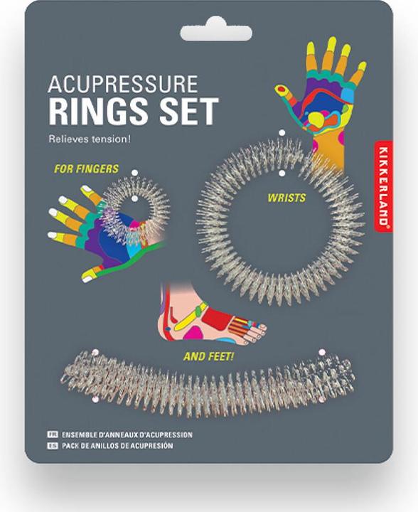 Produktbild Kikkerland Acupressure Rings Set